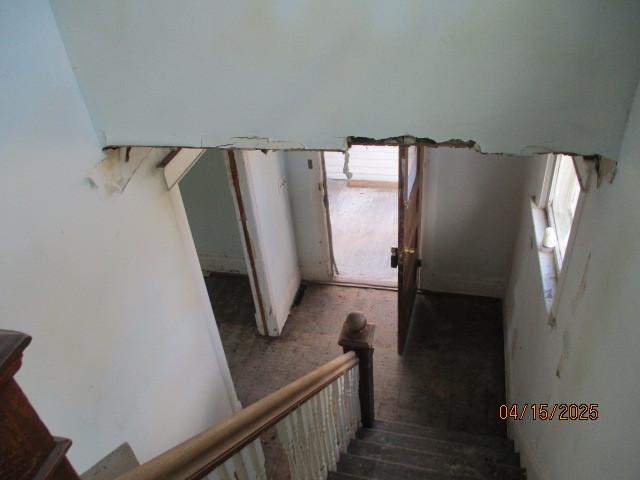 618 Napoleon St, Rockford, IL 61103 - staircase with plenty of natural light