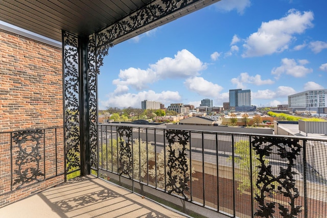414 Clinton Pl Unit 603, River Forest, IL 60305 - balcony featuring a view of city