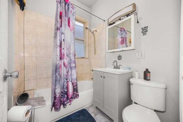 7123 S Green St, Chicago, IL 60621 - bathroom featuring toilet, shower / bath combination with curtain, and vanity