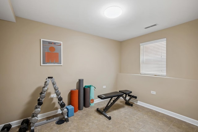 6029 N Ridge Ave, Chicago, IL 60660 - workout room with baseboards