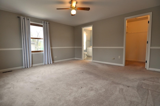 37 Pottowattomie Ct, Naperville, IL 60563 - spare room with a ceiling fan, carpet, and baseboards