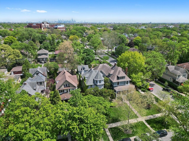 204 N Harvey Ave, Oak Park, IL 60302 - aerial perspective of suburban area