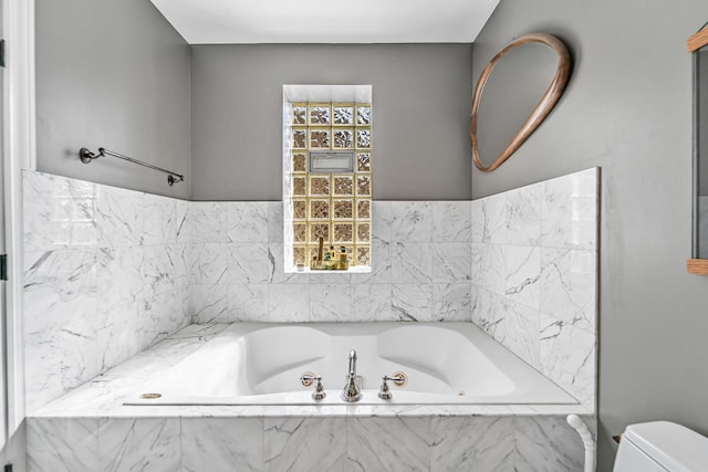 5016 N Sheridan Rd Unit 1, Chicago, IL 60640 - full bathroom featuring a bath and toilet