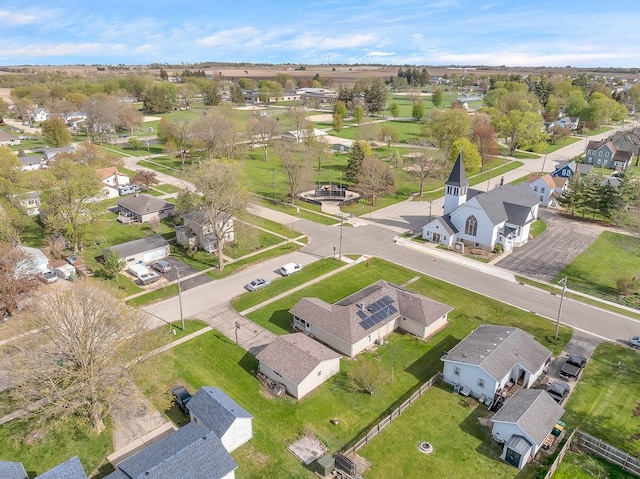 drone / aerial view featuring a residential view