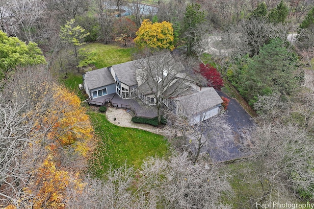 drone / aerial view