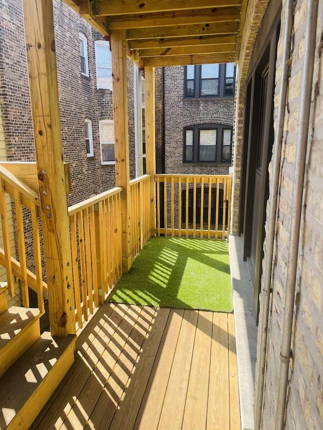 view of deck