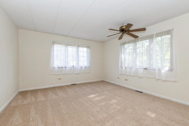 7834 W Foresthill Ct Unit 1Cr, Palos Heights, IL 60463 - carpeted spare room with ceiling fan and baseboards