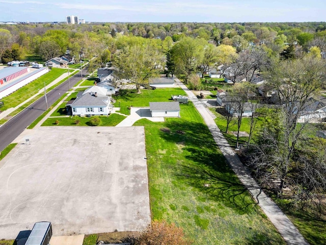 aerial view