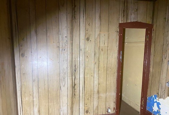 6954 S Honore St, Chicago, IL 60636 - details with wood walls