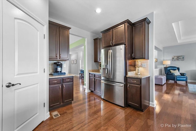1348 Ritter St, North Aurora, IL 60542 - dining area featuring wood finished floors, a water view, and ceiling fan with notable chandelier