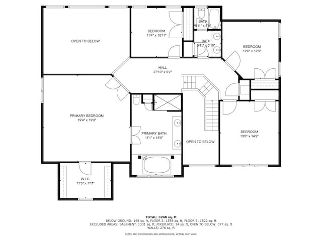 325 Bonnie Brae Ave, Itasca, IL 60143 - view of floor plan / room layout