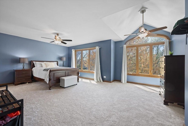 931 Sanctuary Ln, Naperville, IL 60540 - bedroom featuring a ceiling fan, carpet flooring, and baseboards
