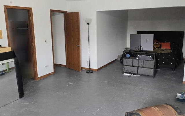 210 Braxton Ct, Grayslake, IL 60030 - interior space with baseboards and finished concrete floors