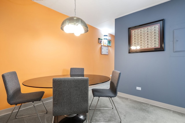 330 W Miner St Unit 1B, Arlington Heights, IL 60005 - carpeted dining room featuring baseboards