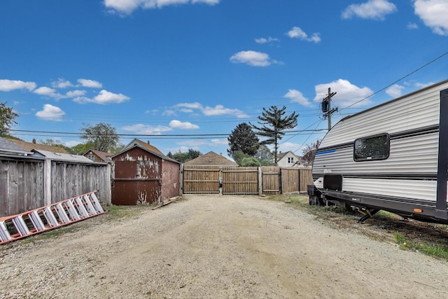 1325 Lincoln St, North Chicago, IL 60064 - view of yard featuring a gate