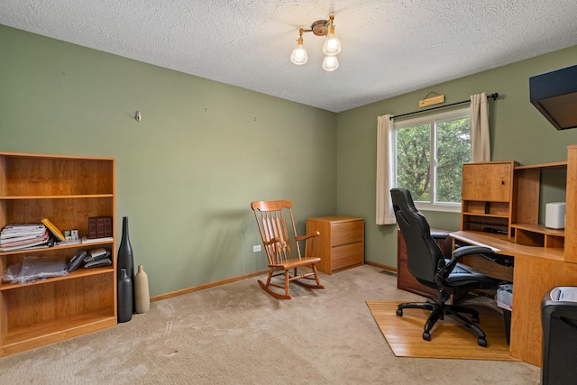 4232 Caribou Ct, Joliet, IL 60431 - office space with carpet floors and a textured ceiling