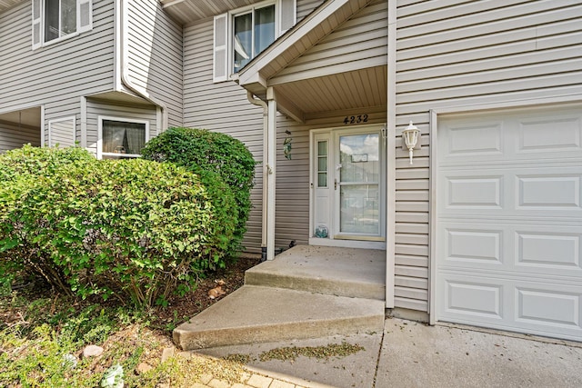 4232 Caribou Ct, Joliet, IL 60431 - doorway to property featuring a garage