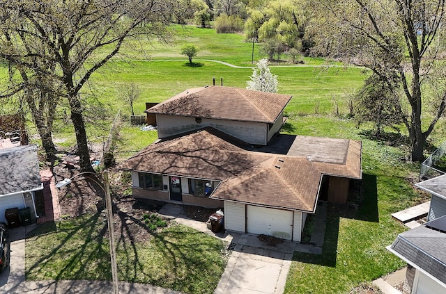 bird's eye view