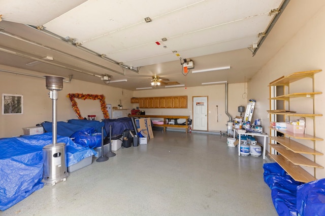 2398 S Williamsburg Dr, Plainfield, IL 60586 - garage with a garage door opener