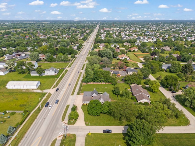 2398 S Williamsburg Dr, Plainfield, IL 60586 - aerial view of residential area with a highway