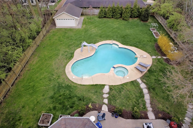 aerial view