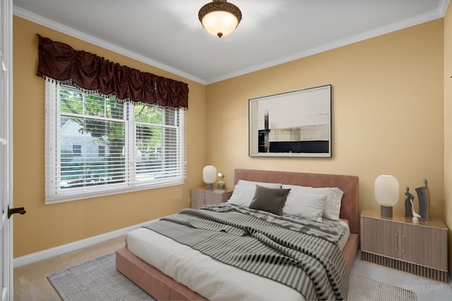 13150 S Lake Mary Dr, Plainfield, IL 60585 - carpeted bedroom featuring ornamental molding and baseboards