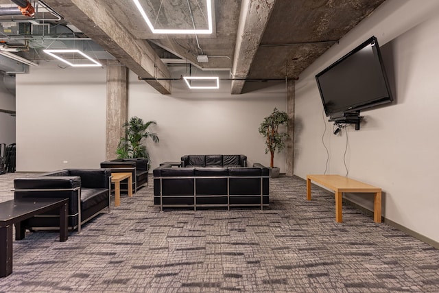 lobby featuring visible vents