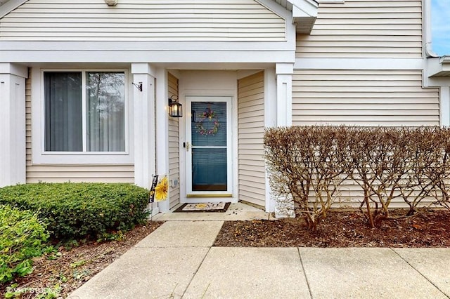 view of entrance to property