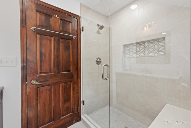 109 3rd Ave, Montgomery, IL 60538 - bathroom featuring a shower stall