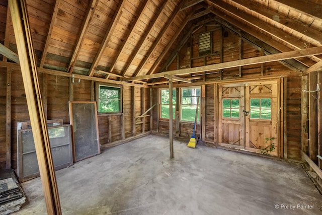 109 3rd Ave, Montgomery, IL 60538 - misc room with high vaulted ceiling