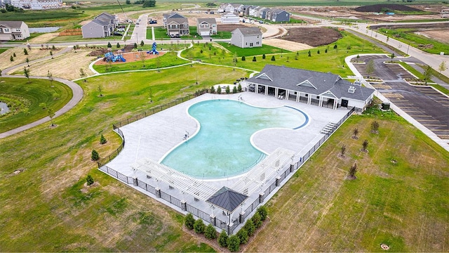 aerial view