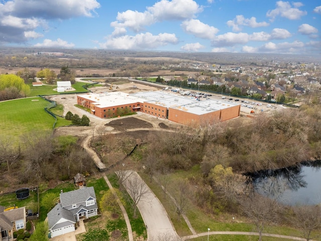 drone / aerial view