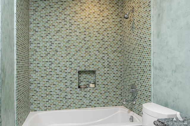 11012 S Theresa Cir Unit 3C, Palos Hills, IL 60465 - bathroom with toilet and  shower combination