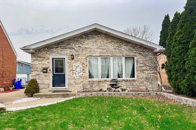 8129 45th Pl, Lyons, IL 60534 - bungalow featuring brick siding and a front yard