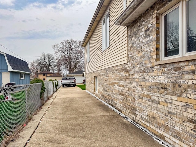 8129 45th Pl, Lyons, IL 60534 - view of property exterior with brick siding and fence