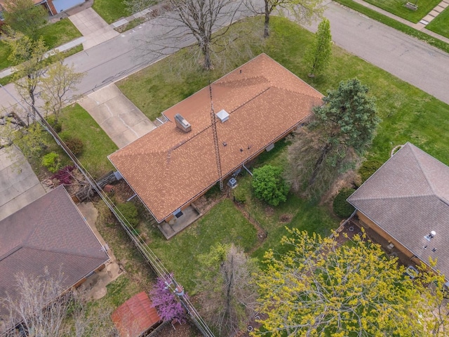 drone / aerial view