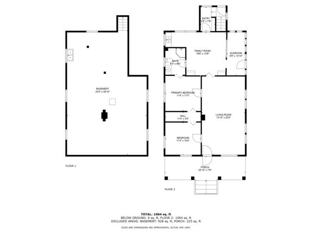 112 W 1st St, Streator, IL 61364 - floor plan