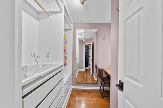 113 Welwyn St Unit 0, Lake Bluff, IL 60044 - spacious closet with wood finished floors