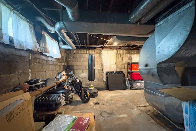 316 E Pierce St, Pontiac, IL 61764 - view of basement