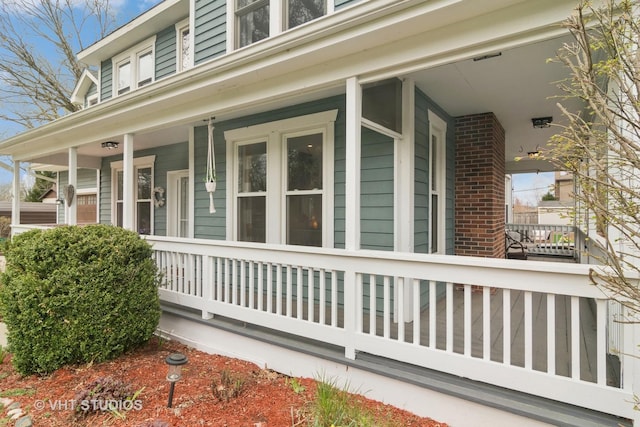 23114 W N Lakewood Ln, Lake Zurich, IL 60047 - view of side of home with covered porch
