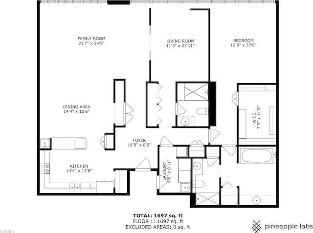 180 E Pearson St Unit 4503, Chicago, IL 60611 - view of layout