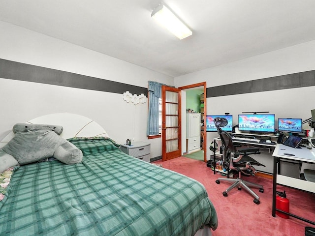 2758 N Newcastle Ave, Chicago, IL 60707 - bedroom with carpet flooring