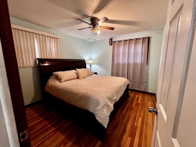 7971 S Kostner Ave, Chicago, IL 60652 - bedroom featuring wood finished floors and ceiling fan