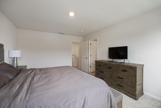 181 Lakeshore Dr, Oswego, IL 60543 - carpeted bedroom with baseboards and visible vents