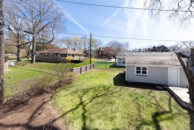 736 Willow Rd, Naperville, IL 60540 - view of yard with fence private yard