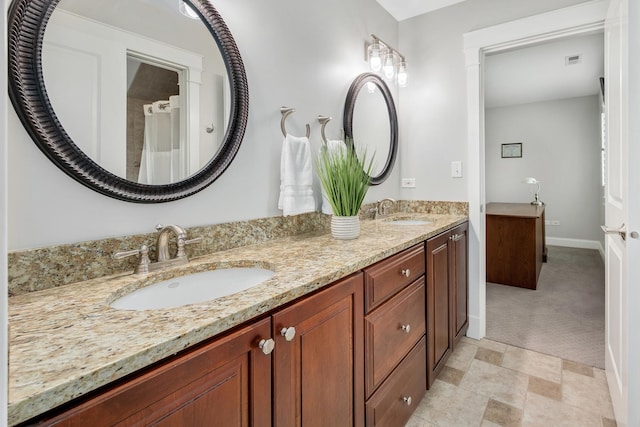 127 60th St, Downers Grove, IL 60516 - bathroom with double vanity