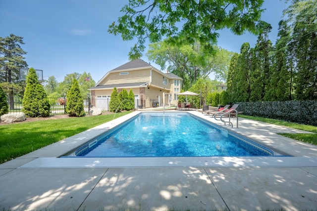 127 60th St, Downers Grove, IL 60516 - view of pool with a patio