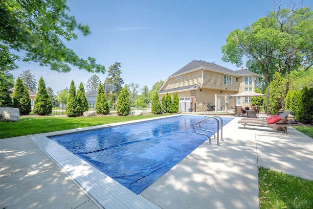 127 60th St, Downers Grove, IL 60516 - view of pool featuring a patio area