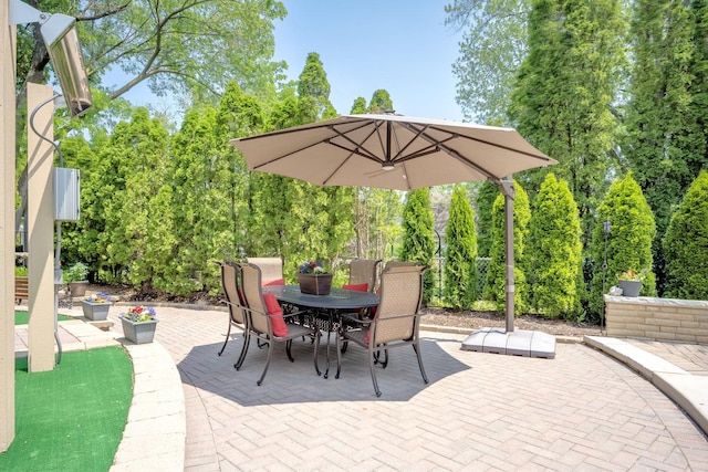 127 60th St, Downers Grove, IL 60516 - view of patio featuring outdoor dining space
