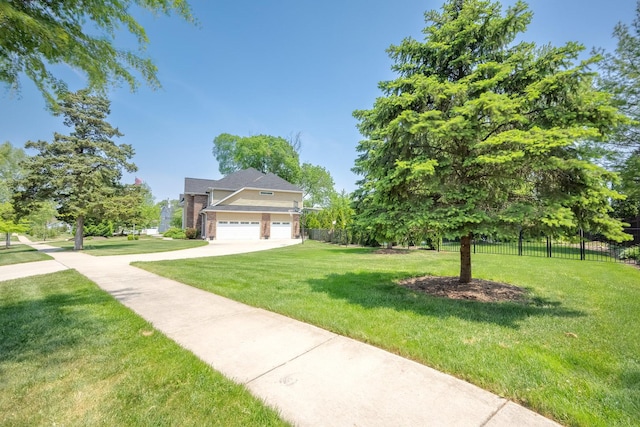 127 60th St, Downers Grove, IL 60516 - view of front of home with a garage, driveway, and brick siding